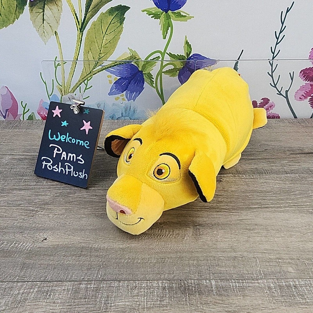 Disney Lion King FlipaZoo 14" Plush Simba to Pumbaa Stuffed Animal